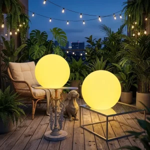 LED Landscape Mood Ball Lights Outdoor Garden Landscape Decoration IP65 Waterproof Solar Ball Lights