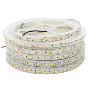LED Light Strip Self Adhesive 24V High Brightness Low Voltage Ambient Full Spectrum 120 Beads 8mm 2835 Linear Aluminum