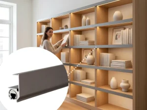 LED Linear Cabinet Lights for Showcase Display Cases Surface Mounted High CRI 95 YB1001-23