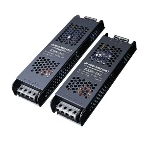 LED Low voltage Switching Power Supply 24V 12V 24V Silent Transformer Strip Lights Ultra thin Black King Kong D Model 301 400W