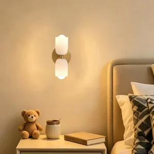 LED Modern Iron Coastal Design Wall Lamp Yellow Dimmable Home Office Wedding Parties Decoration