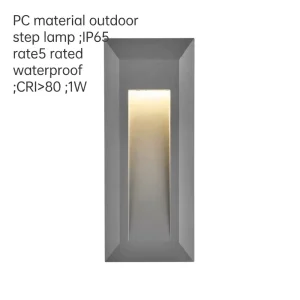 LED Modern Surface Mounted Outdoor Interior Step Staircase Foot Corridor Wall Light Wall Lamps