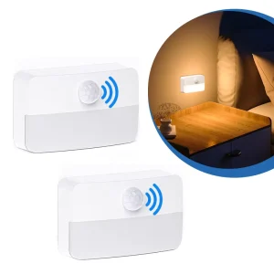 LED Motion Sensor Stair and Closet Night Light, Battery Operated Wireless Stick Lamp