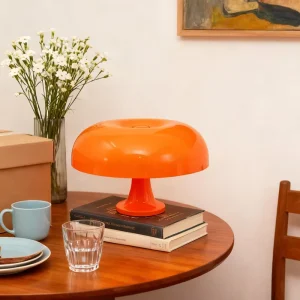 LED Mushroom Light Table Lamp Home Night Lamp Party Decoration Atmosphere Night Light Classical Desk Table Lamp