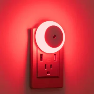 LED Night Light Lamp with Smart Sensor Dusk to Dawn Sensor Daylight White Plug in Night Light for Bedroom Bathroom
