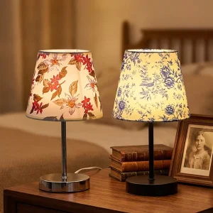LED Night Light Table Lamp for Bedroom and Study USB Powered Small Size American Style Sleep Atmosphere Lighting