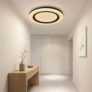 LED PVC Steel Ceiling Light with Adjustable Color Temperature IP20 2-Year Warranty for Entrance Hall