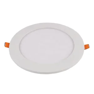 LED Panel Light 3 6 9 12 15 18 24W Anti Strobe Round Recessed Alloy Led Panel Light Kitchen Light