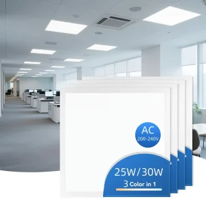 LED Panel Light Ceiling Light 25W 30W 3CCT AC 200 240V Dimmable Offices Stores Home Garages Warehouses Integrated Ceiling Light