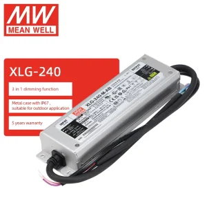 LED Power Supply XLG-240-L Waterproof 0-10V DALI Dimmable LED Driver 240W 137V 700mA for Street LED Lighting Strip
