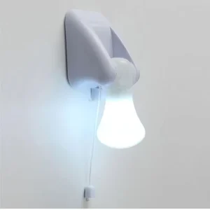 LED Pull Cord Wall Night Lights Cabinet Closet Table Lamp Self Adhesive Bulb for Home Toilet Bedroom Lighting