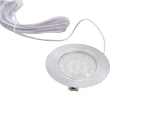LED Recessed Furniture Light for Wine Cabinets Bookcases TV Cabinets and Hotel Minibars Surface-Mounted 5046-23