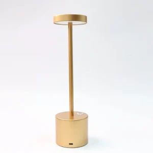 LED Rechargeable Desk Lamp Metal Touch Control Brightness Dimmable