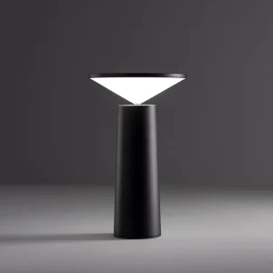 LED Rechargeable Dimmable Hotel Desk Lamp Dinner Table Light with Color and Brightness Adjustable