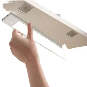 LED Sensor Cabinet Lights Kitchen Corridor Closet USB Rechargeable Wall Mounted Motion Sensor Remote Plastic