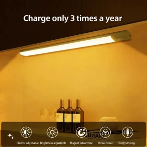 LED Sensor Light USB Powered White Surface Mount Wardrobe Interior Light