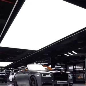 LED Soft-Film Panel Light for Auto-Detailing Workshops and Exhibition Halls
