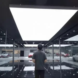 LED Soft-Film Panel Light for Auto-Detailing Workshops with Aluminum Body