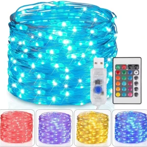 LED Solar String Fairy Light for Outdoor Garden Waterproof Christmas Decoration for Street Wreath and Tree Lighting