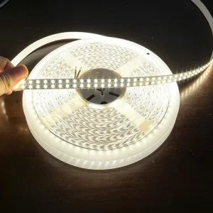 LED Strip Light 220V Ra98 High CRI 20W/m Sanan Chip IP44 Waterproof 20M Cabinet Lights