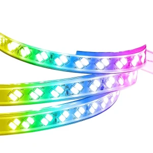 LED Strip Light 5730 Three-Color Dimming Home-Use Color-Changing IP20 220V ABS RGB Flexible Strip
