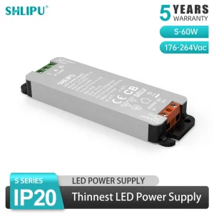 LED Switching Power Supply Driver SMPS Transformer 30W 60W 100W 150W 200W 300W 24V/48V for LED Strip