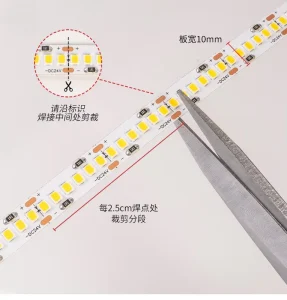 LED Tape Light Flexible Strip Lighting 240LED M 2835 for Cabinet Bedroom Living Room Decoration
