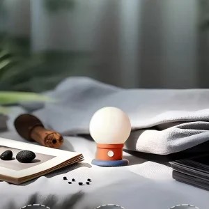 LED Touch Control Dimmable Bedside Table Lamp for Bedroom or Living Room