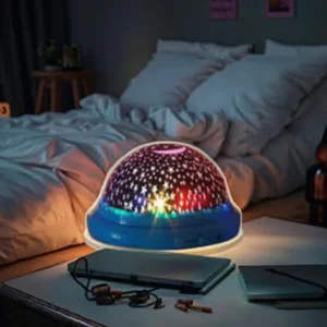 LED UFO Star Projection Night Sky Projector, ABS