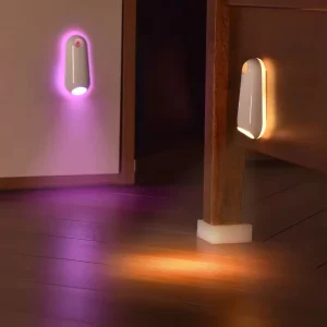 LED USB Toilet Light, ABS, Human Motion Sensor, Waterproof, Color Changing