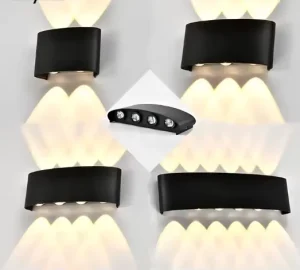 LED Wall Lamp Minimalist Modern Hotel Living Room Background Wall Lamp Outdoor Waterproof Staircase Hallway Lamp