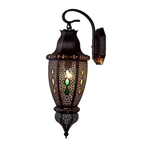 LED Wall Lamp Modern European and American Muslim Style Waterproof Copper Wall Lamp Villa Courtyard Hotel Lighting Decoration