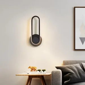 LED Wall Lamp with Remote Control for Bedroom Living Room and Home Office Decoration