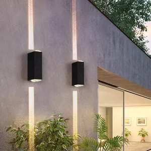 LED Wall Light Indoor Aluminum Decoration Interior Lighting up and Down Waterproof Wall Light Outdoor Garden Wall Lamp