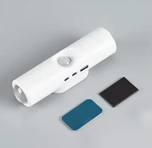 LED Warm White Night Light with Human Motion Sensor Magnetic Rechargeable Indoor Bedroom Wall Lamp