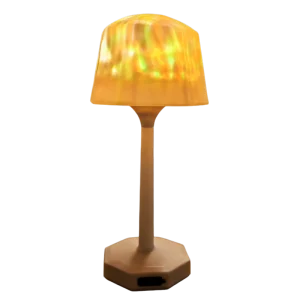 LED Wireless Desk Lamp Bedside Lamp 3 Color Temperatures 16 Color Variations Dimmable Aurora Night Light Bedroom Lamp