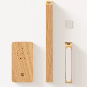 LED Wood Desk Lamp with Wireless Charger Desk Lamps for Home Office Touch Control Adjustable Detachable and Convenient Desk Lamp
