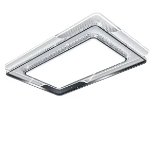 LED crystal ceiling light simple style main lamp for living room hall