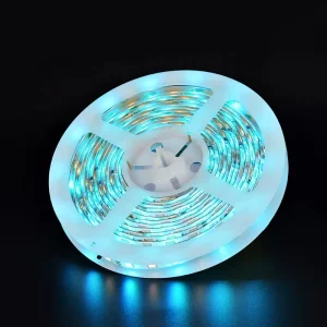 LEOMAY PVC Led Strip Light CE RoHS 14.4W 5050 RGB DC12V Smart Strip Lights with Voice Control
