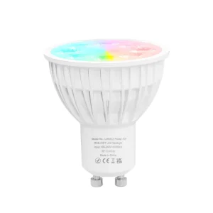 LM080Z Zigbee 3.0 GU10 4W RGBCCT LED Spotlight Bulb AC100-240V with 2.4G Wireless App Control