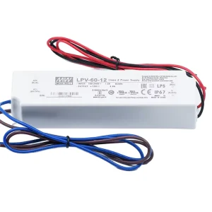 LPV-60-12 12V 5V 15V 24V 36V 48V Single Output LED Switching Power Supply IP67 Waterproof Slim LED Driver