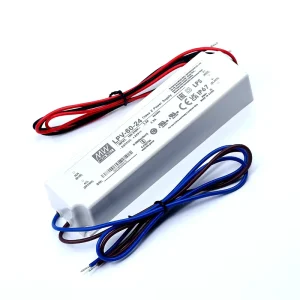 LPV-60-5/12/15/24/36/48 5V 12V 24V 60W LED Switching Power Supply IP67 Waterproof AC Slim LED Driver