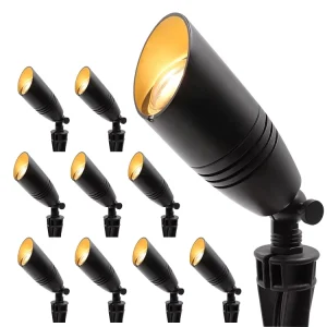 LT2105A 12V AC DC 2700K-6000K IP65 In ground Landscape Lighting Outdoor Lawn Yard Garden Lights Spotlight