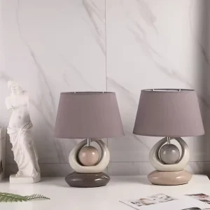 Lampe De Table Hotel Home Table Decoration Modern Nightstand Lamps Porcelain for Gift