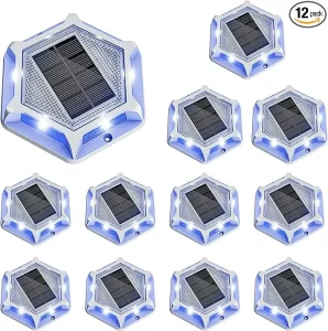 Landscape Lawn Pathway Buried Light Solar Garden Lights Outdoor Waterproof Sidewalk Bright Inground Light