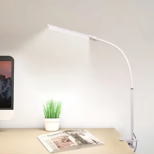 Large Area LED Desk Lamp 62cm Ultra Long Light Emitting Surface Eye Caring Table Lamp for Home Office Study Reading