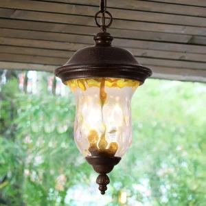Large Outdoor Sconce Lights, 19 Inch Black Outdoor Lanterns Waterproof for Front Porch Garage Balcony
