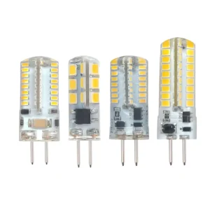 Large footed Lamp Beads G5.3 Energy saving Mini Bulb 220V AC DC 12V Corn shaped LED Pins Plug in Light High brightness 3W 5W 7W