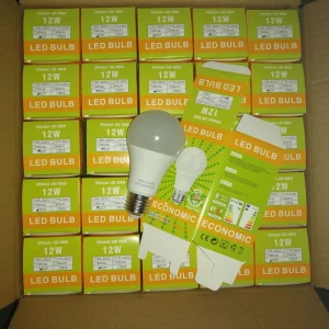 Led Bulb Lamps 5w 7w 9w 12w 15w 18w B22 E27 A60 for Office Lighting