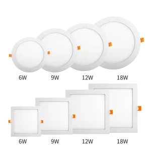 Led Manufacturer OEM&ODM Led Recessed Panel Light Round Indoor Lighting High Quality Led Panel Round Surface 4w Office Home